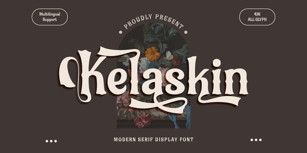Kelaskin font