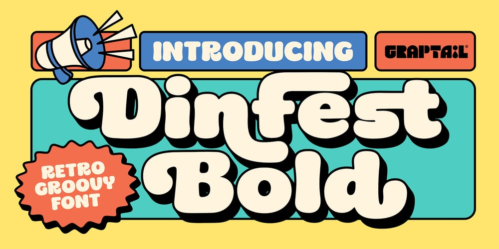 Dinfest font