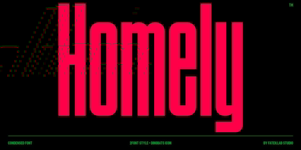 Homely font
