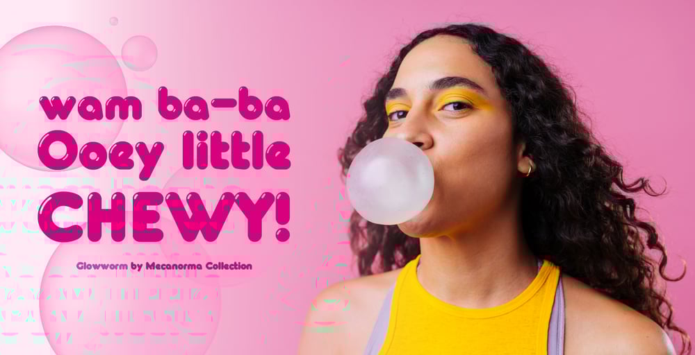 Glowworm font
