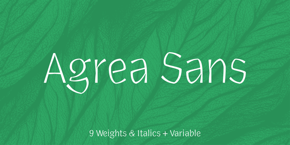 Agrea Sans font