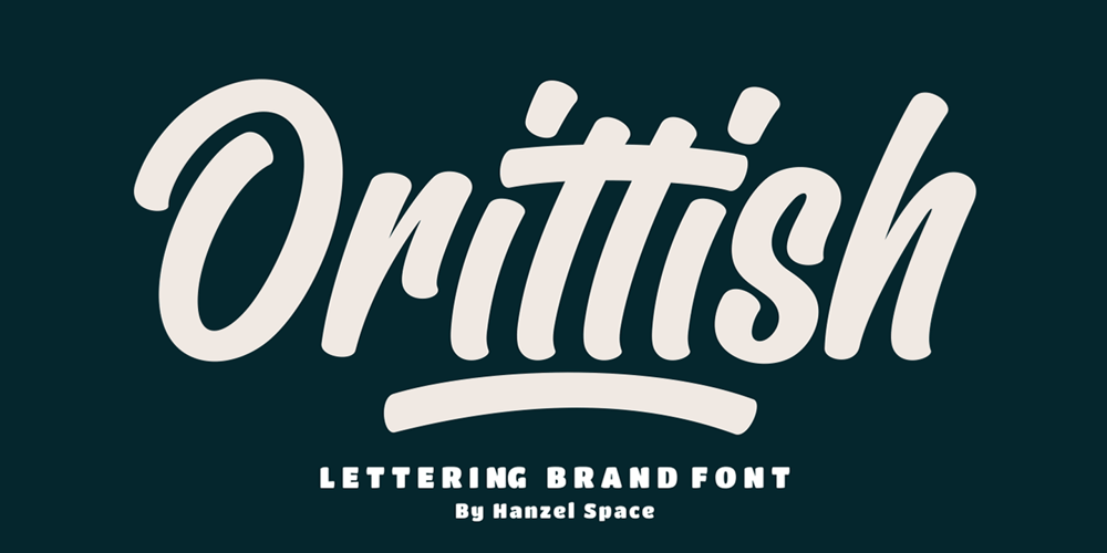 Orittish font
