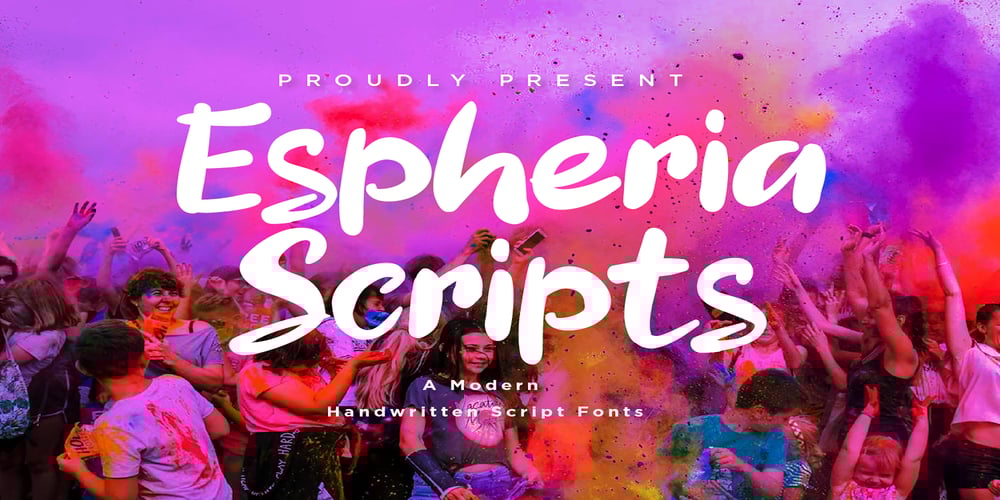 Espheria Scripts font