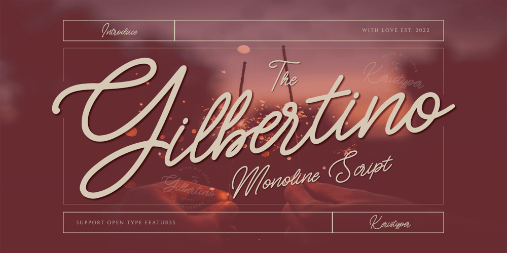 Gilbertino font