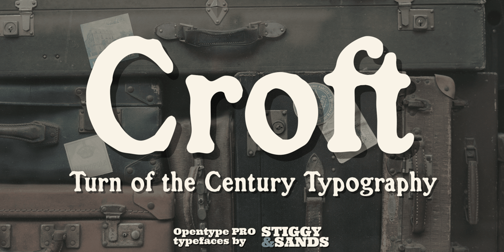 Croft font