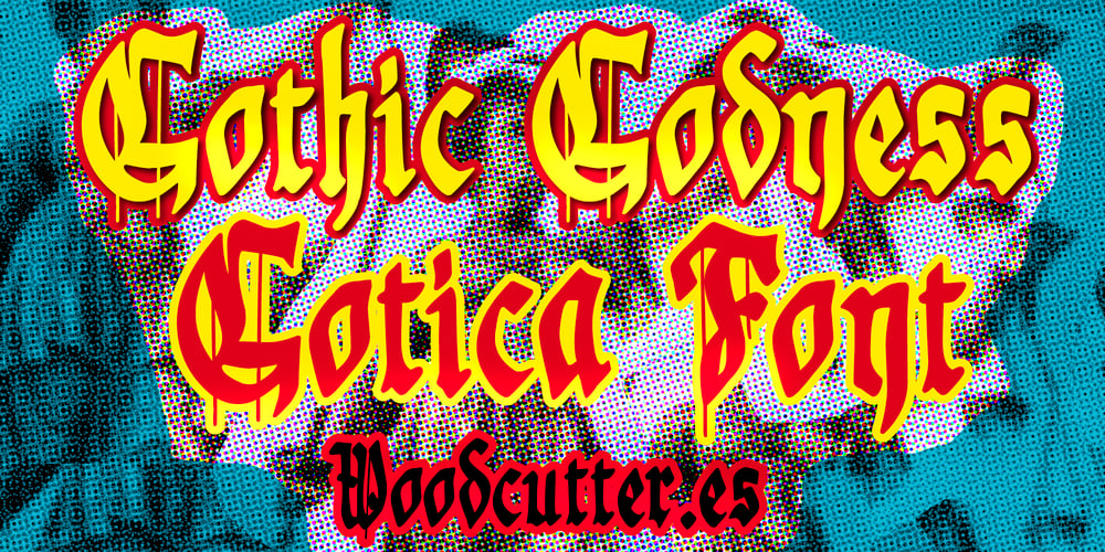Gothic Godness font