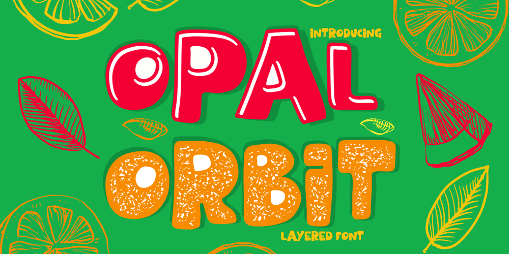 Opal Orbit font