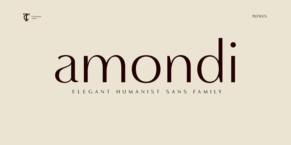 Amondi font