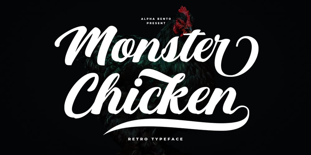 Monster Chicken font