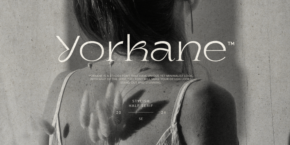 Yorkane font