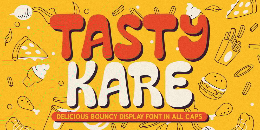 Tastykare font