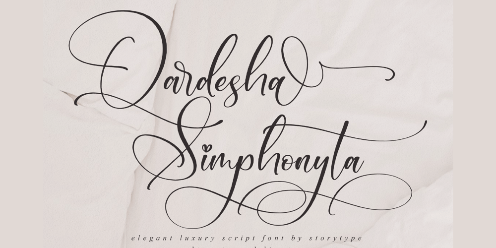 Qardesha Simphonyta font