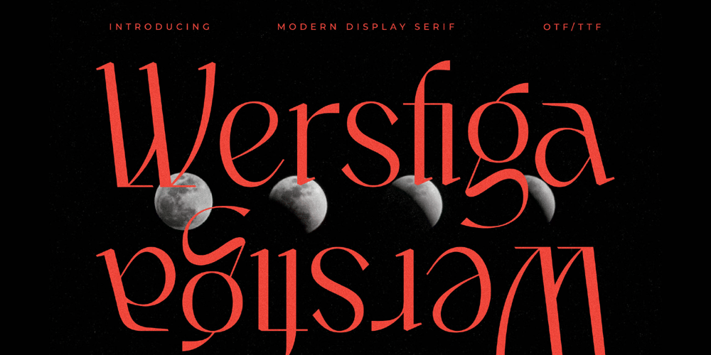 Wersfiga font