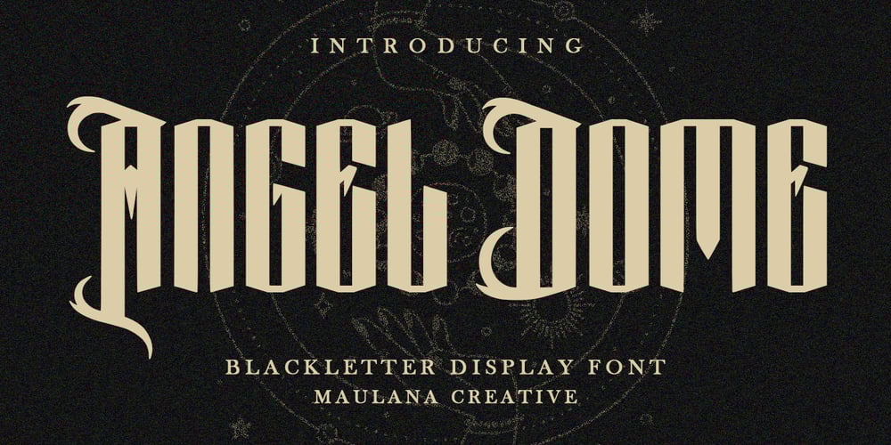 MC Angel Dome font