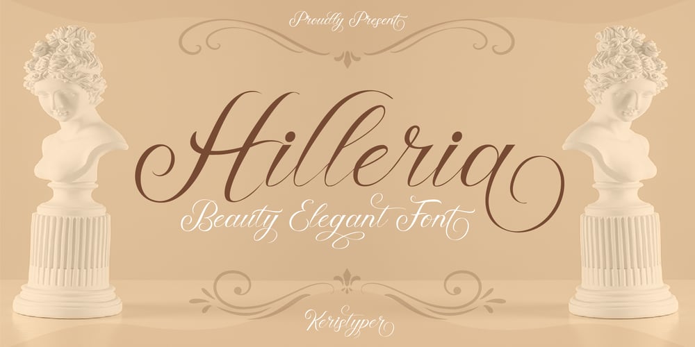 Hilleria font