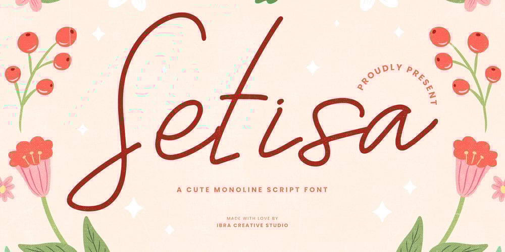 Setisa font