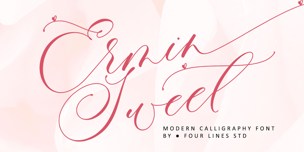 Ermin Sweet love font