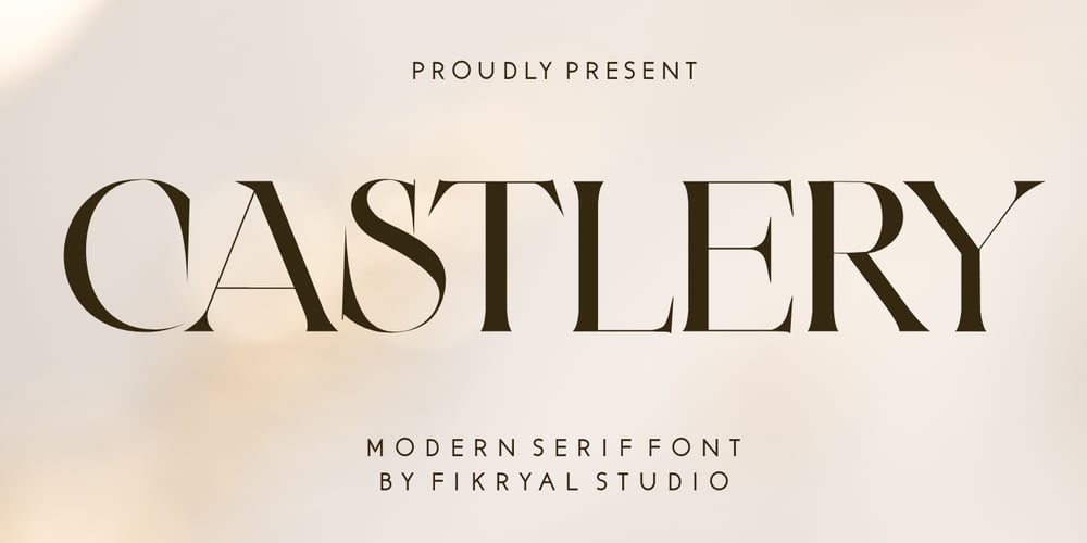 Castlery font