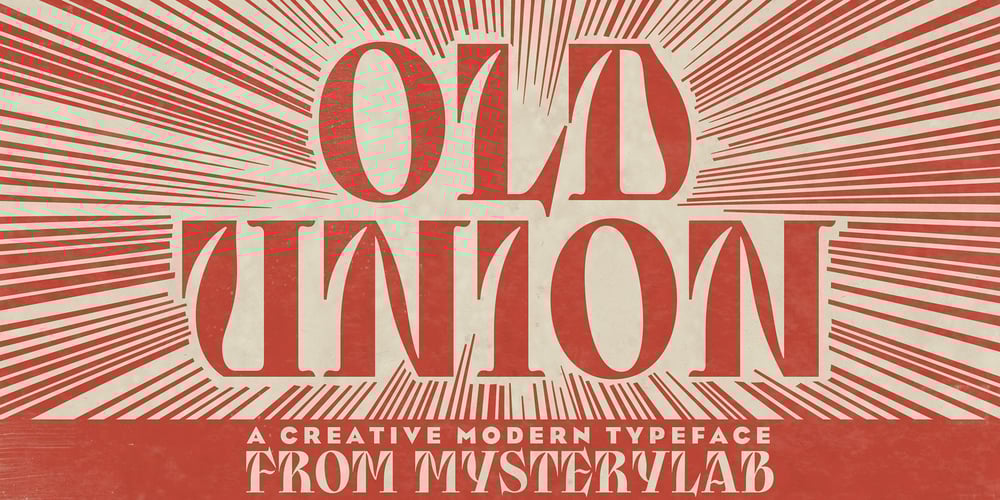 Old Union font