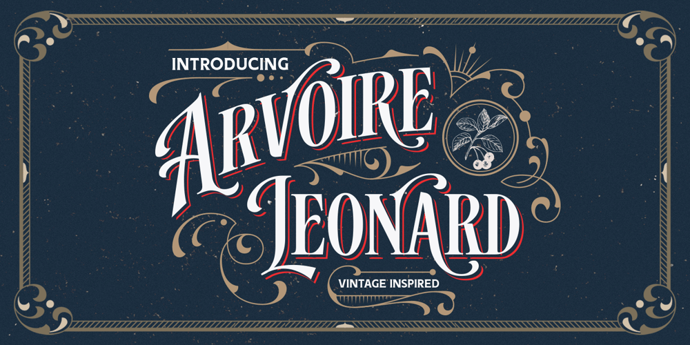 Arvoire Leonard font