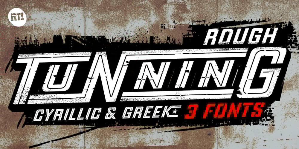 Tunning Rough font