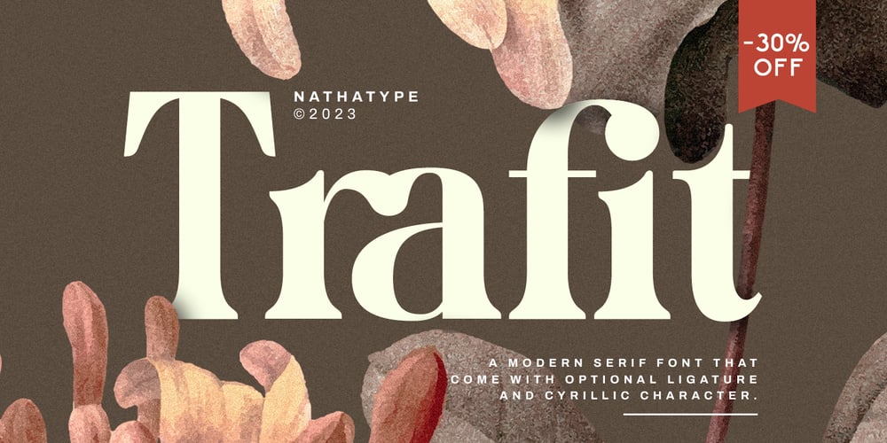 Trafit font