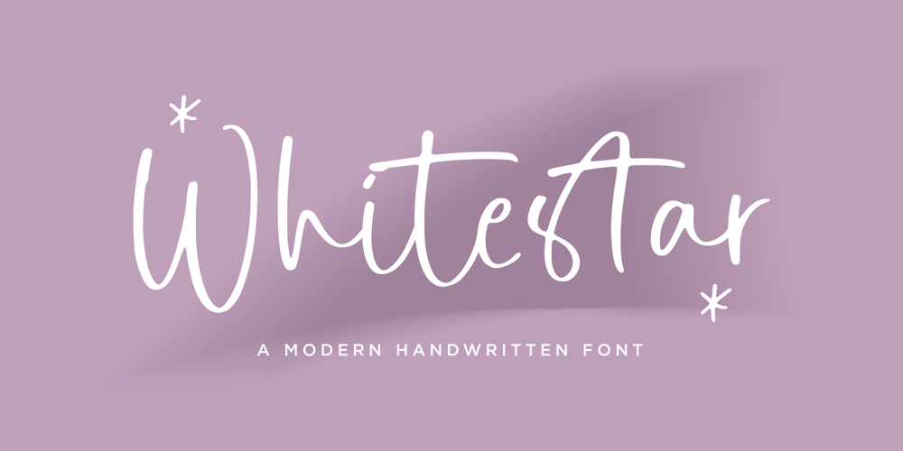 Whitestar font