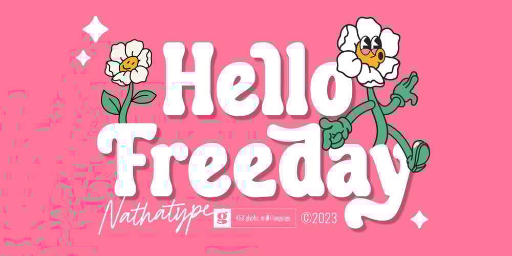 Hello Freeday font