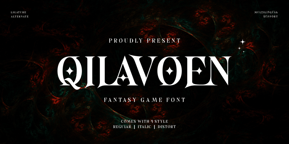Qilavoen font