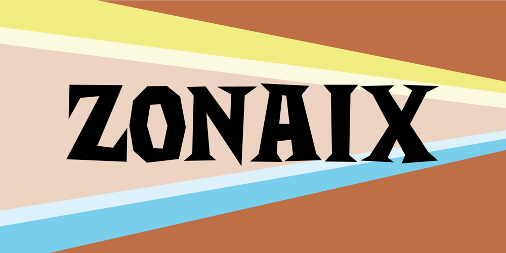 Zonaix font