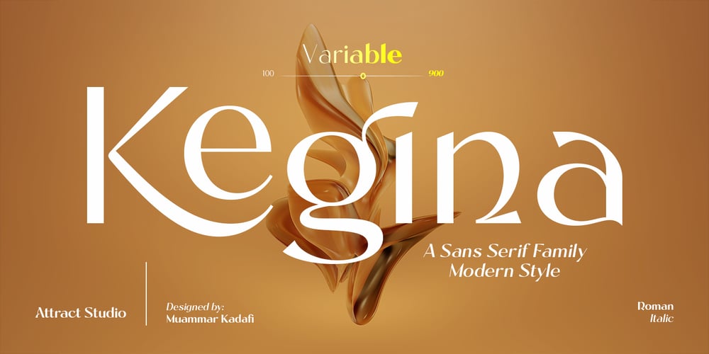 Kegina font