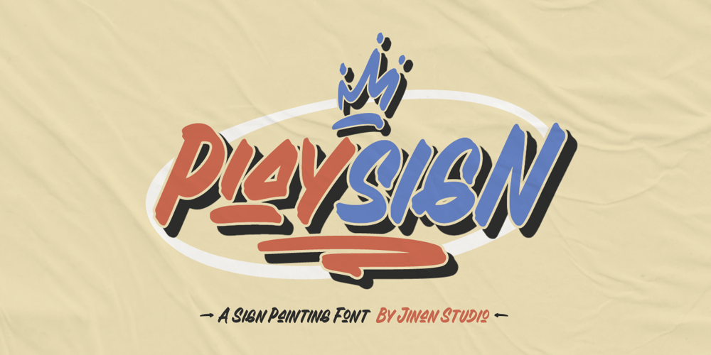 Playsign font