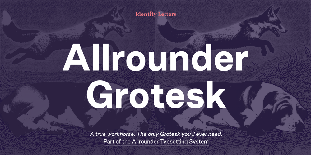 Allrounder Grotesk font
