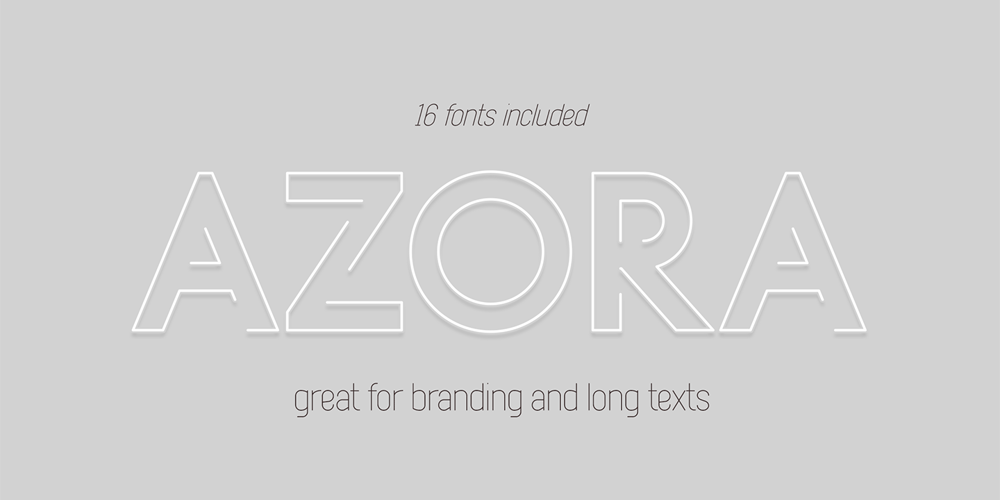 Azora font