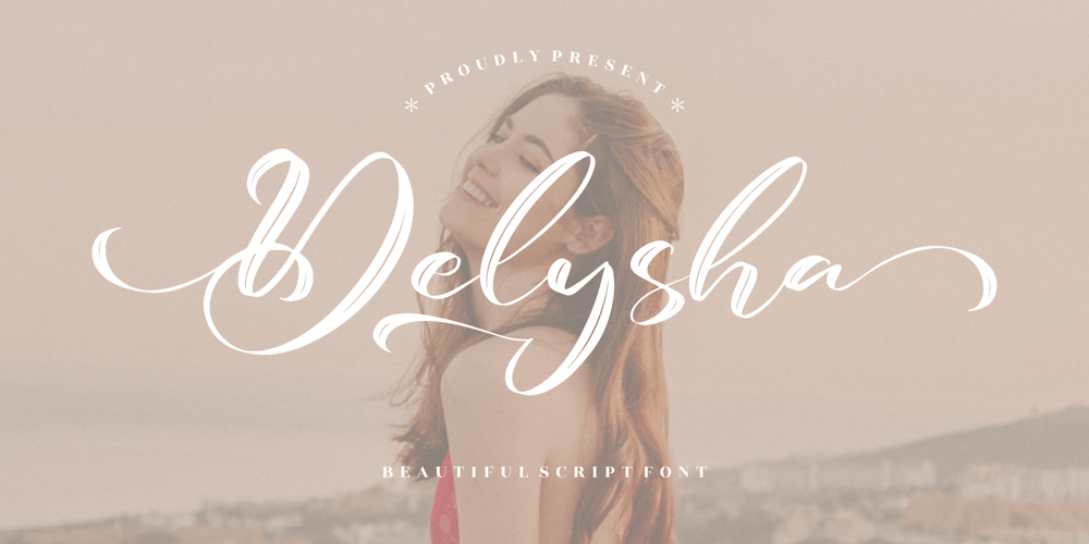 Delysha font