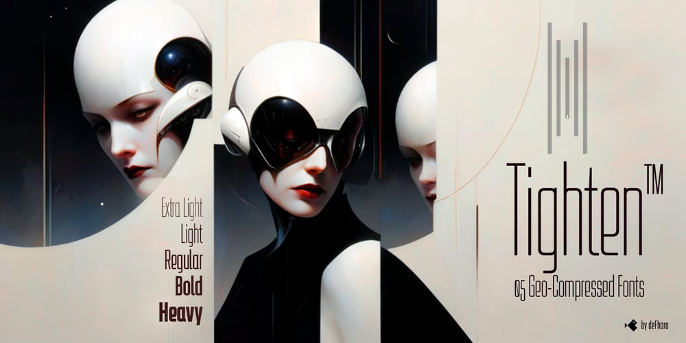 Tighten font