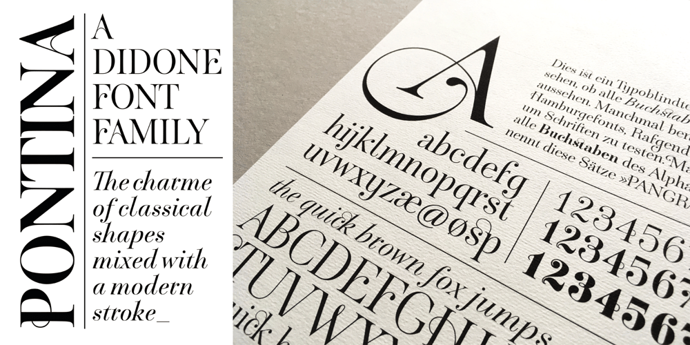 Pontina font