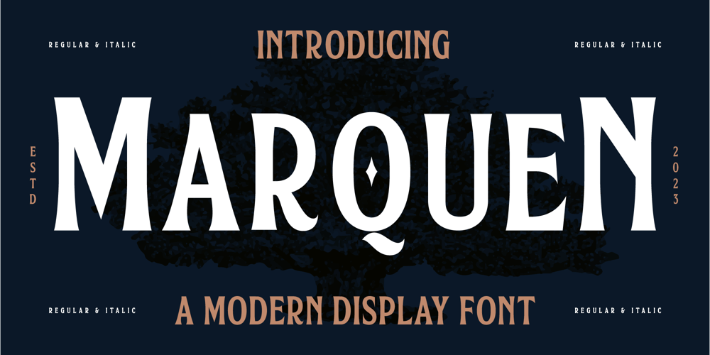 Marquen font