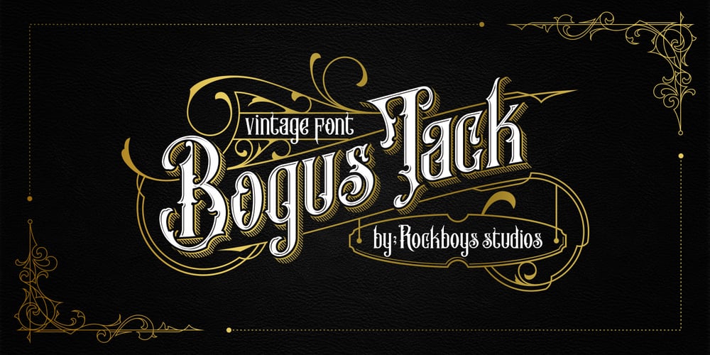 Bogus Jack font