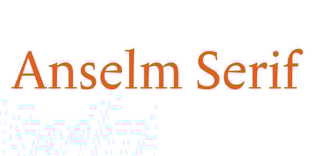 Anselm Serif font