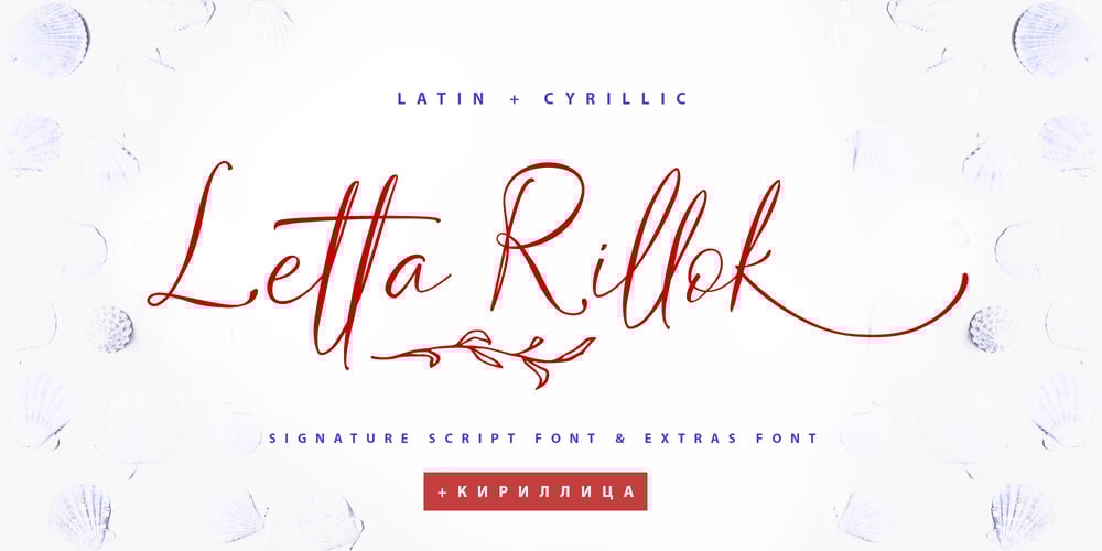 Letta Rillok Cyrillic font