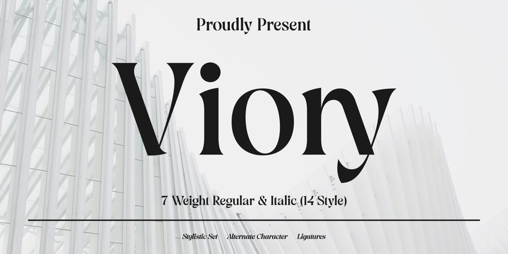 Viory font