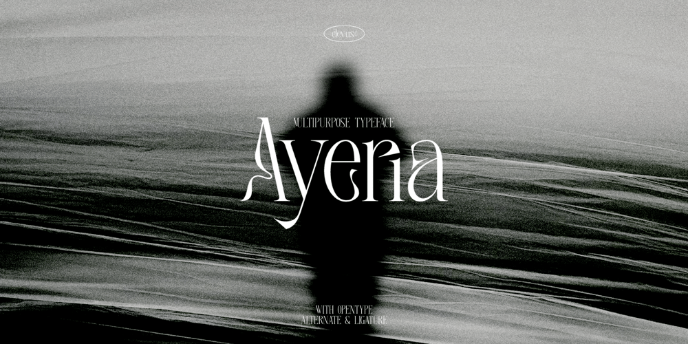 Ayeria font