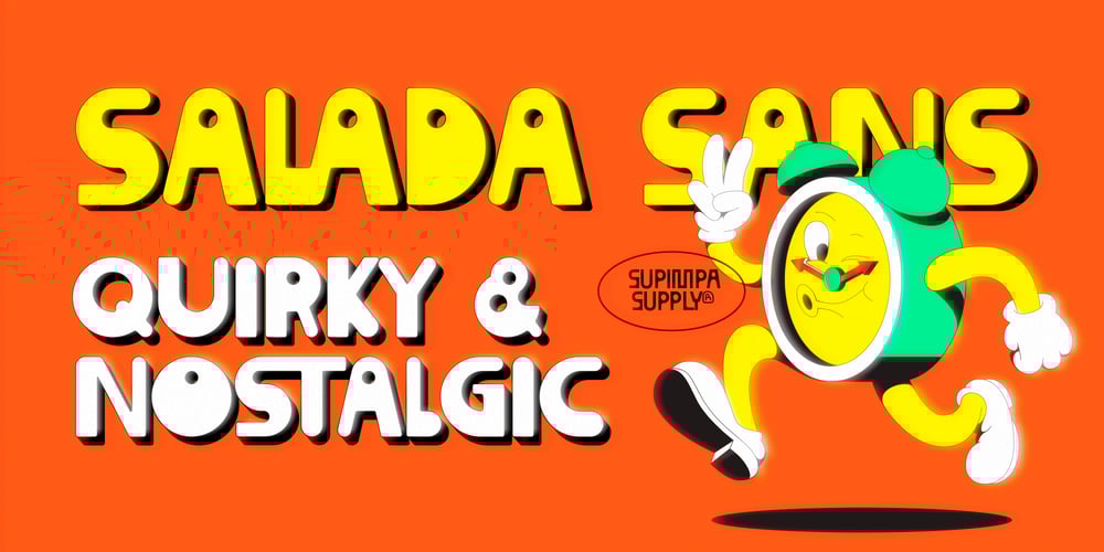 Salada Sans font