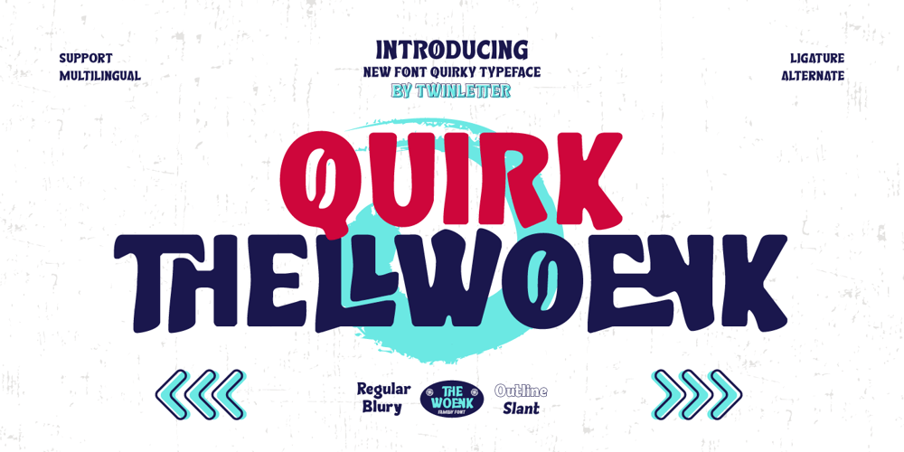 Quirk Thellwoenk font