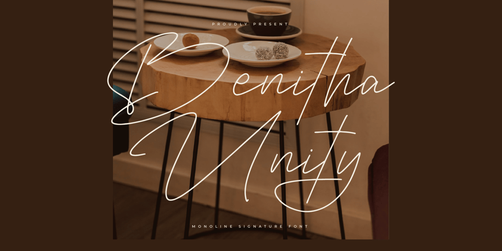 Benitha Unity font