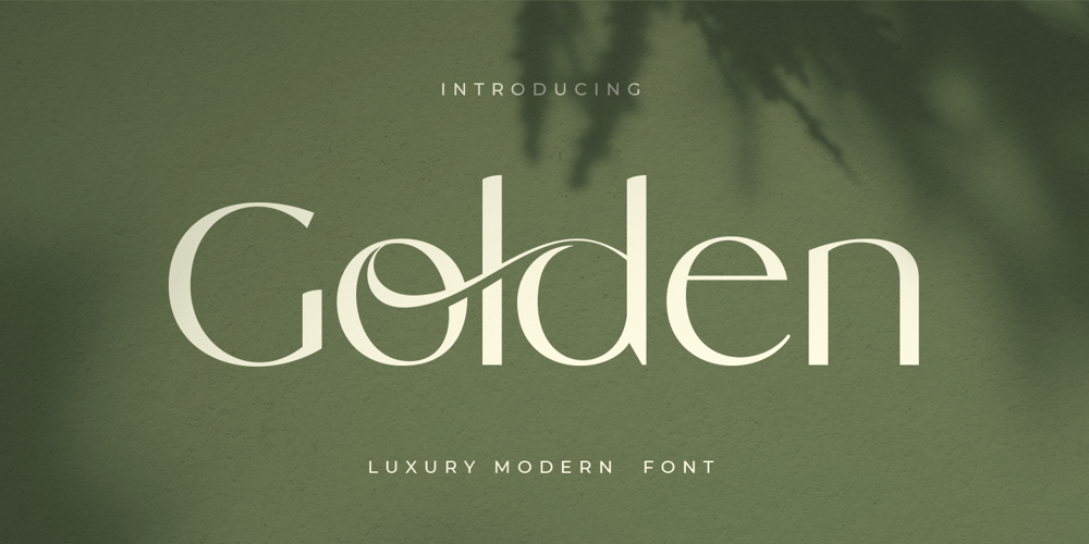 Golden Style font