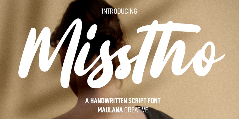 Misstho font