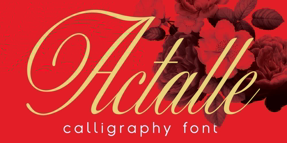 Actalle font