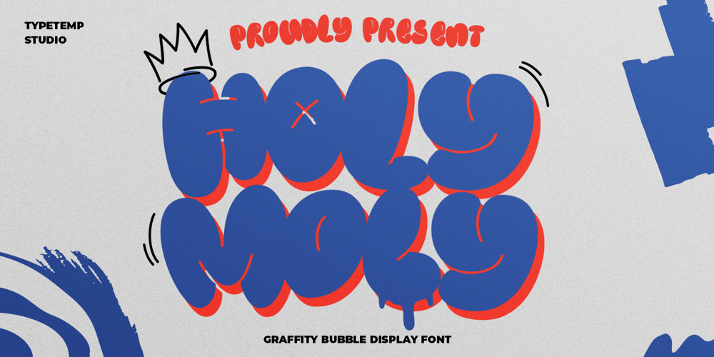 Holymoly Display font